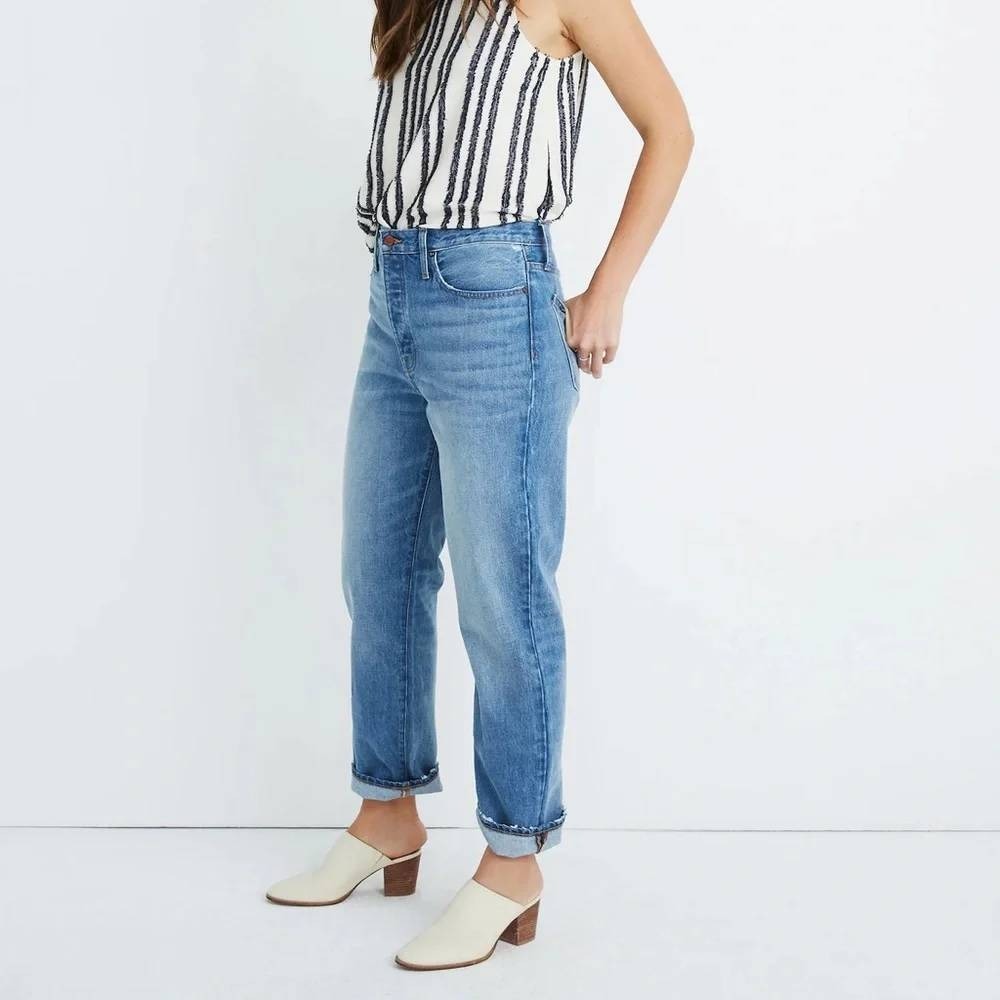 Madewell The Dadjean Women's 27 High Rise 100% Cotton Jeans NWOT